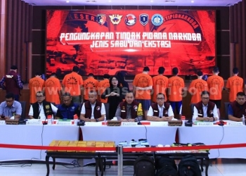 Bareskrim Polri Ungkap Penyelundupan Sabu dan Ekstasi Libatkan Karyawan Maskapai Pesawat