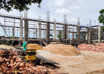 Progres Pembangunan Capai 50 Persen, Aula SMAN 2 Tanjungpinang Ditargetkan untuk Tahun Ajaran Baru