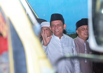 Dibuka Gubernur Ansar, Masyarakat Dabo Penuhi Lapangan Merdeka Memeriahkan Malam Takbir Idul Fitri