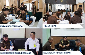 KPK Gelar Pelatihan di Wilayah Hukum Kejati Kepri, Kasi Pidsus Kejari Lingga Jadi Peserta Terbaik