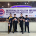 2 Utusan Tanjungpinang Lulus Sertifikasi Pelatih Madya Kick Boxing Indonesia