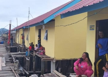Ratusan Warga di Sejumlah Perkampungan Laut Lingga Menikmati Rumah Baru