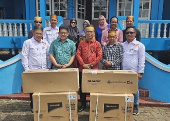 Bantu AC, Kepedulian KKSS Kepri kepada Yayasan Kebudayaan Indera Sakti Penyengat