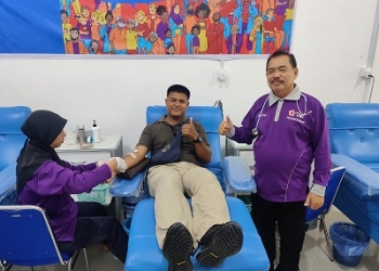 PMI Tanjungpinang Gelar Aksi Donor Darah di Jalan Rumah Sakit