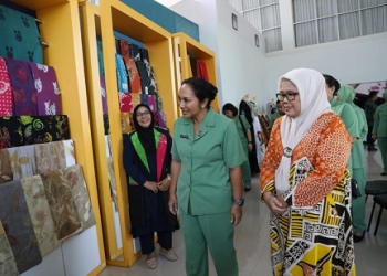 Ketua Umum Persit KCK Bersama Wagub Kepri Kunjungi Gedung Dekranasda