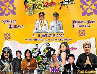 Angkat Kenangan Kota Lama, Tanjungpinang Fest 2024 Siap Digelar pada 5 Agustus