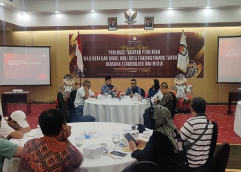KPU Tanjungpinang Gelar Rapat Kerja Tahapan Pilkada 2024