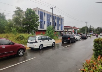 Pompa Pengisian BBM di Setiap SPBU Tanjungpinang Rusak Serentak