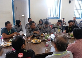 Bangun Sinergitas, Rutan Kelas 1 Gelar Coffe Morning Bersama Awak Media