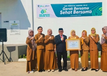 95 Persen Anak Sudah Diimunisasi Polio, Pemkab Bintan Terima Penghargaan