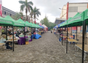 Karang Taruna Kampung Baru Buka 50 Stand Bazar di Mall Ramayana Tanjungpinang