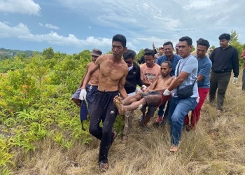 Warga Kijang Ditemukan Tidak Sadarkan Diri dan Bersimbah Darah di Hutan Sei Ladi