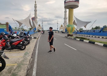 Jembatan Dompak Jadi Spot Olahraga Favorit Masyarakat Tanjungpinang