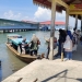 Musim Angin Utara, Operasional Pompong di Dermaga Kuning Berjalan Normal