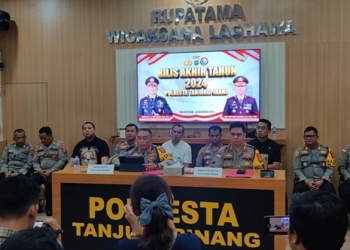 Sepanjang 2024 Polresta Tanjungpinang Berhasil Ungkap 133 Kasus Kriminal