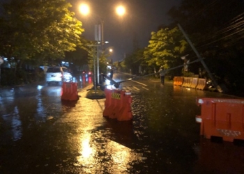 Menyoal Tiang Lampu Lalu Lintas Batu 7 Roboh, Ini Penjelasan Dishub