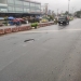 Sangat Berbahaya! Pengendara Keluhkan Lubang Dalam di Jalan DI Panjaitan Batu 9