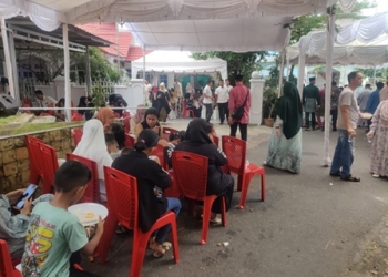 Raja Ariza Gelar Open House, Masyarakat Bersilaturahmi dan Berbagi Kebahagiaan