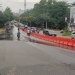 Sempat Dibuka Puluhan Warga, Cross Barrier Simpang MKP kembali Ditutup