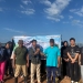 Peduli Lingkungan, GMKI Komisariat Ayub dan Hima Manajemen UMRAH Gelar Gotong Royong di Pantai Hj Ungar